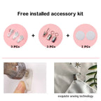 Tapisserie Murale de Noël - Ours en Peluche, Sapins & Neige - Décoration Festive