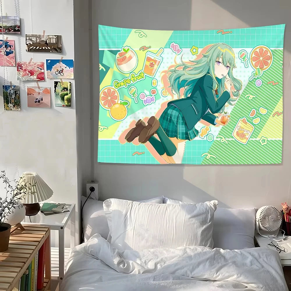 Tapisserie Murale Hatsune Miku - Décoration Anime Vocaloid