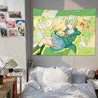 Tapisserie Murale Hatsune Miku - Décoration Anime Vocaloid