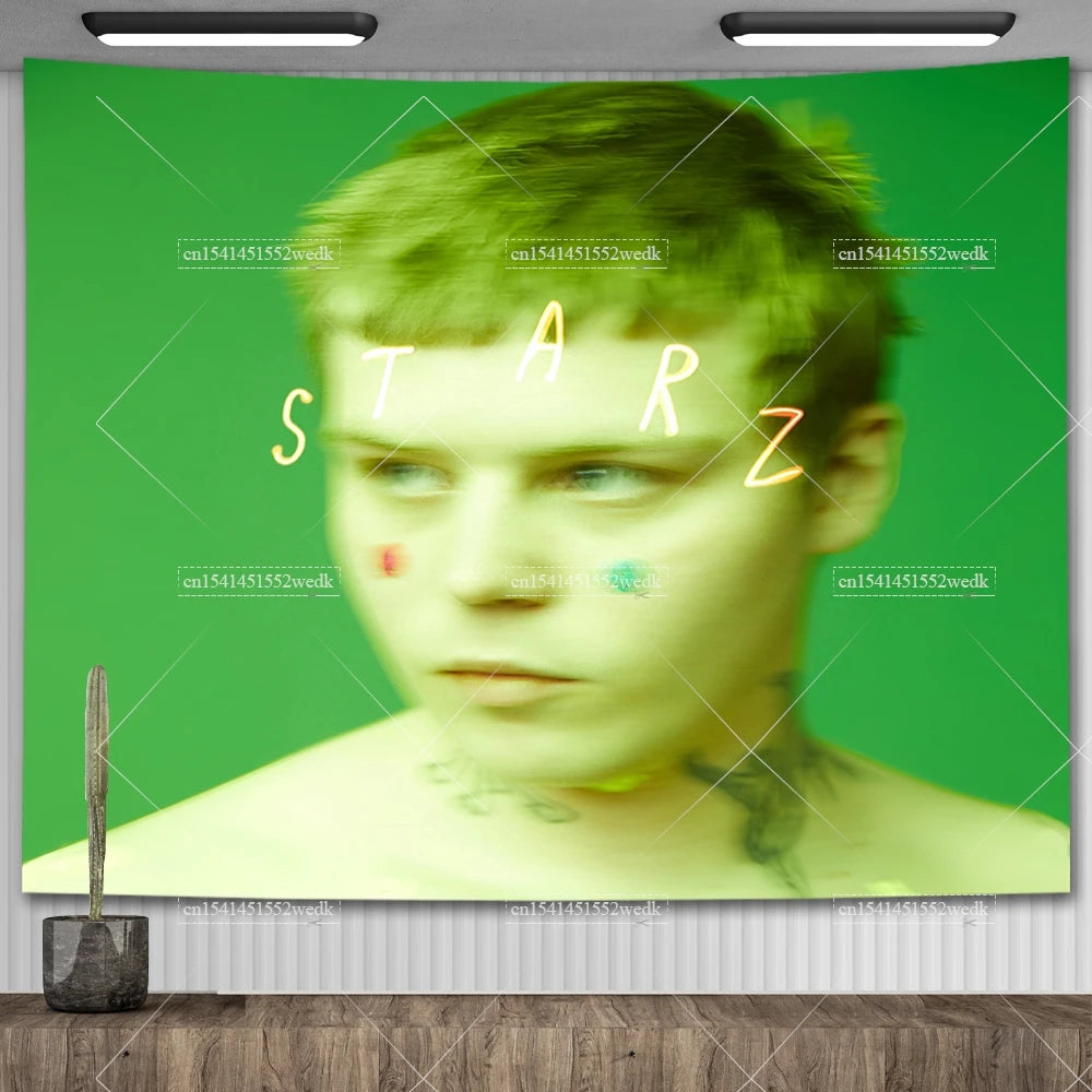 Toile Street Art Graffiti - Portrait Urbain Déstructuré Style Basquiat