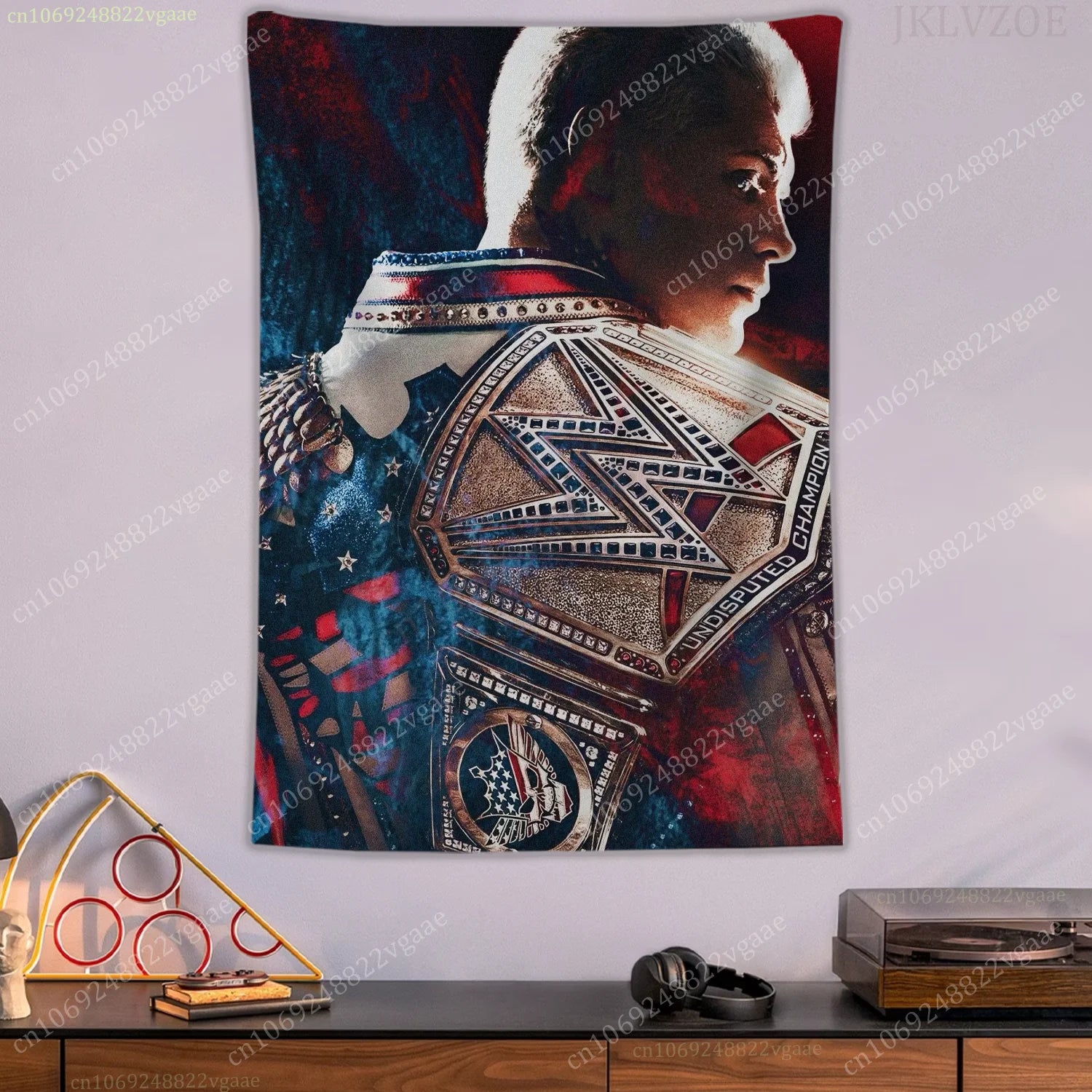 Tapisserie Murale Catch WWE - Décoration Sport
