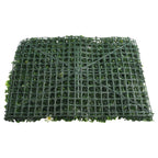 Mur Végétal Artificiel Modulable - Panneaux de Feuillages & Fleurs, Jardin Vertical Décoratif Intérieur/Extérieur