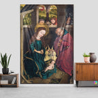 Tapisserie Nativité - Scène de la Crèche & Nuit Etoilée