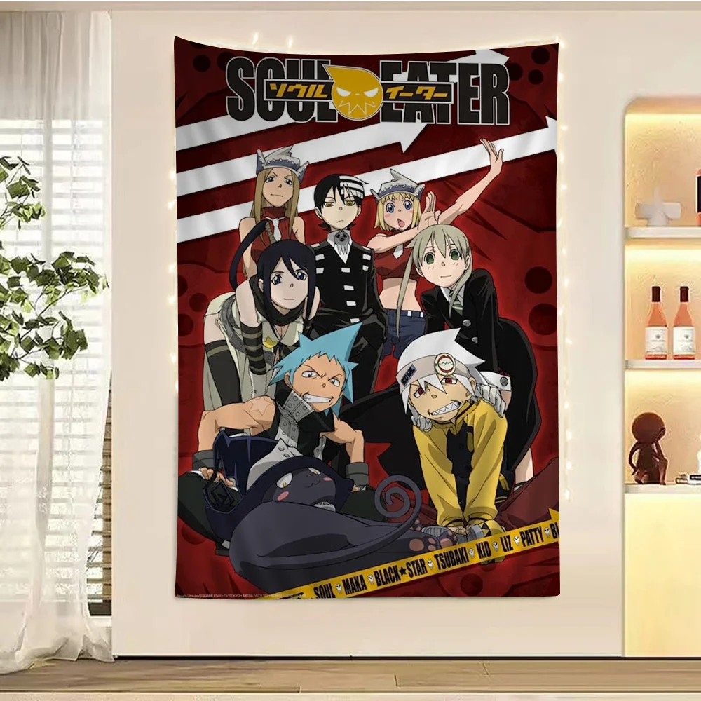 Tapisserie Murale Manga - Poster Décoratif Style Magazine Japonais, Art Anime