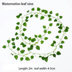 Rideau de Feuilles Artificielles - Brise-Vue Végétal pour Balcon, Terrasse & Jardin, Décoration Murale Extérieure