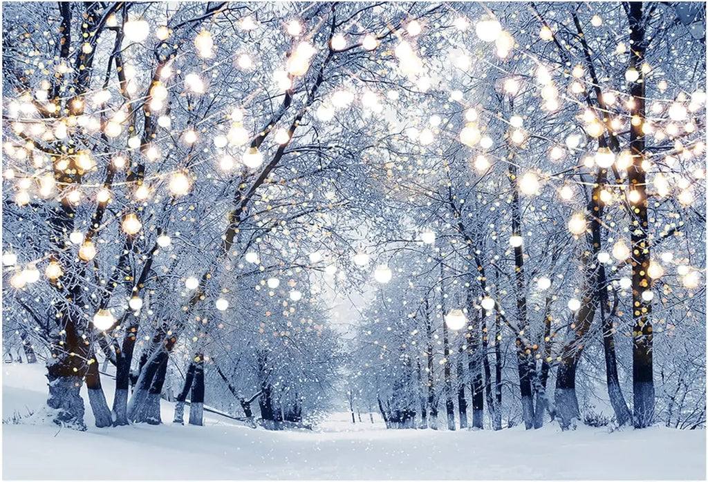 Tapisserie Murale Paysage Hivernal - Montagnes Enneigées