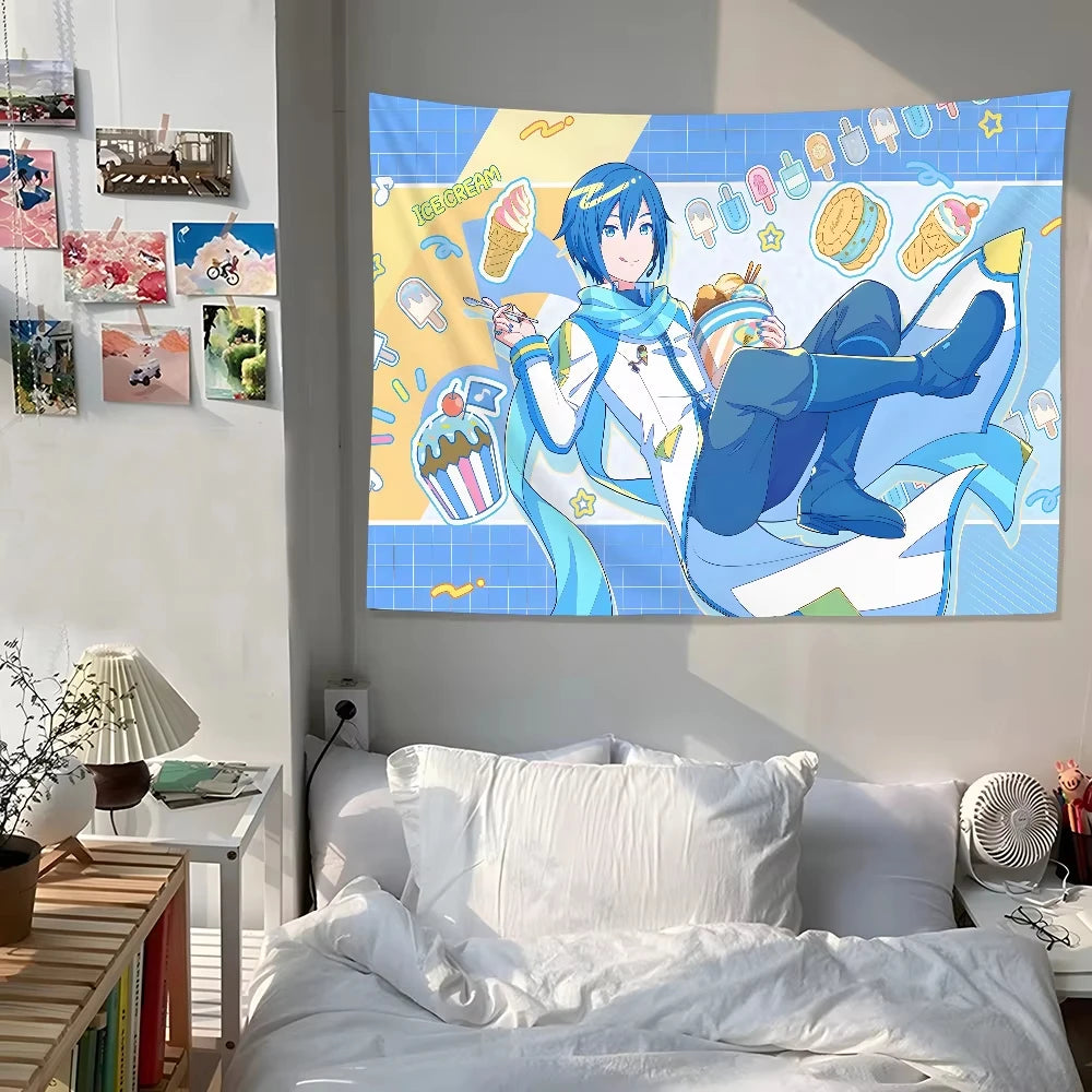 Tapisserie Murale Hatsune Miku - Décoration Anime Vocaloid