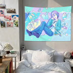 Tapisserie Murale Hatsune Miku - Décoration Anime Vocaloid