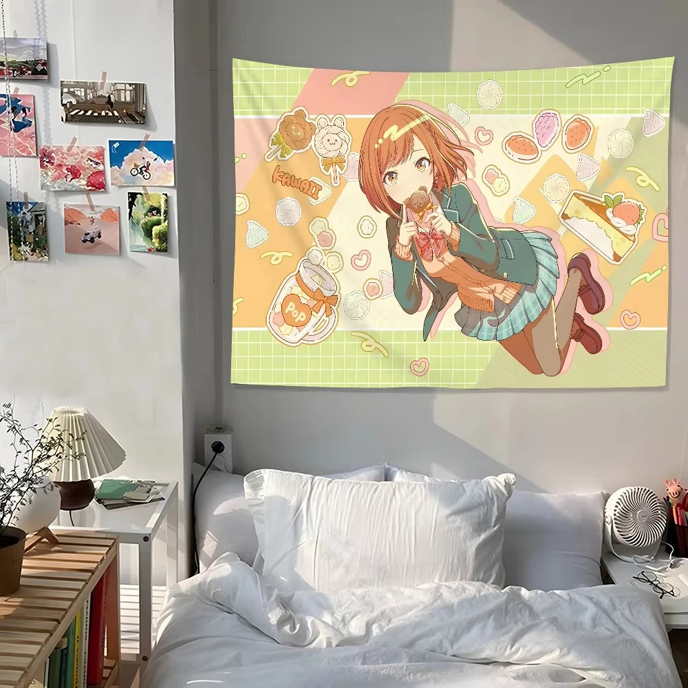 Tapisserie Murale Hatsune Miku - Décoration Anime Vocaloid