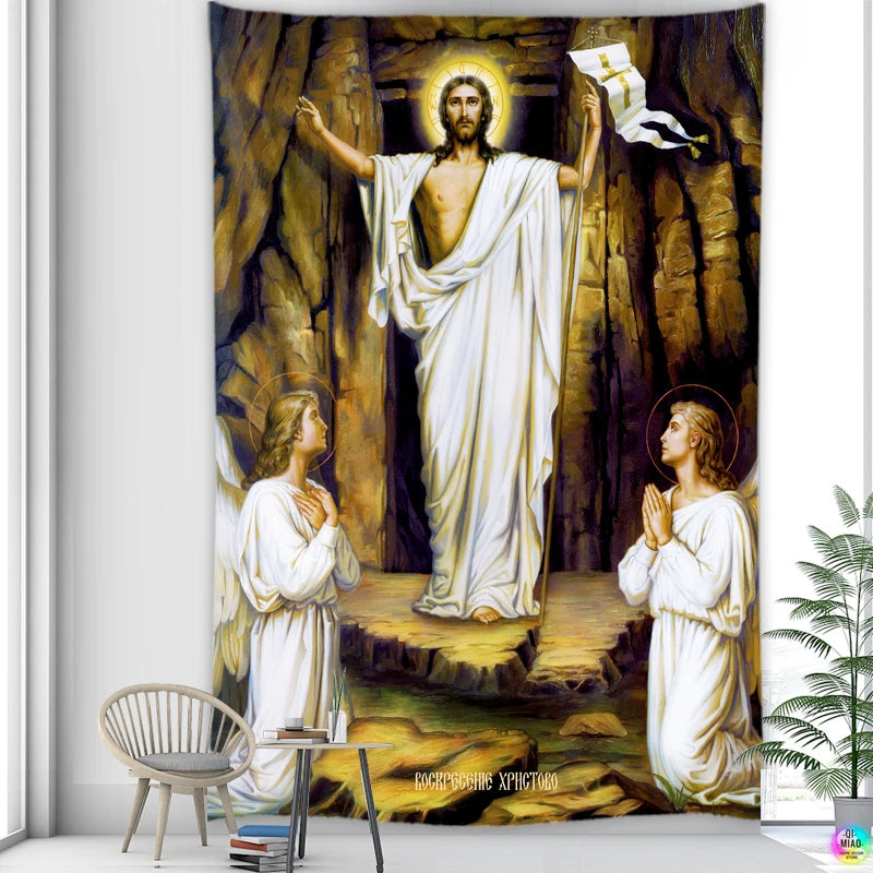 Tapisserie Murale Art Sacrée & Iconographie Classique