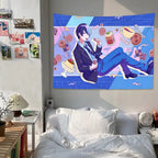 Tapisserie Murale Hatsune Miku - Décoration Anime Vocaloid