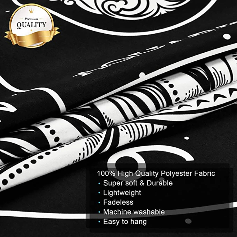 Tapisserie Murale Anime Kawaii - Décoration Colorée Style Manga, Poster Tissu